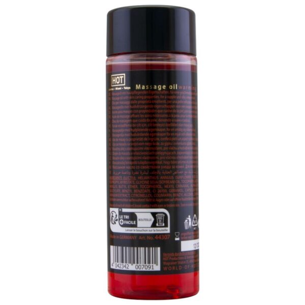 Hot — Warming Massage Oil, 100 ml, Vitamin E — Massage Oils & Candles — view 2