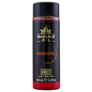 Hot — Warming Massage Oil, 100 ml, Vitamin E — Massage Oils & Candles