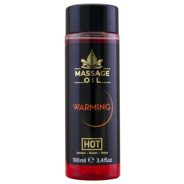 Hot — Warming Massage Oil, 100 ml, Vitamin E — Massage Oils & Candles