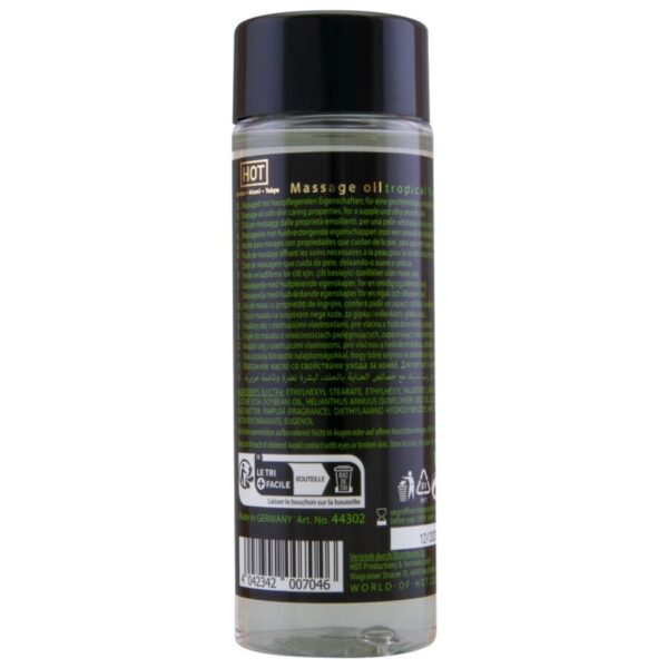 Hot — Massage Oil, 100 ml, Tropical Fruit Scent — Body Massage Oils — view 2