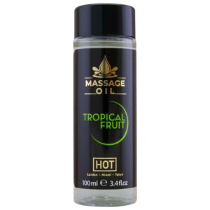 Hot — Massage Oil, 100 ml, Tropical Fruit Scent — Body Massage Oils