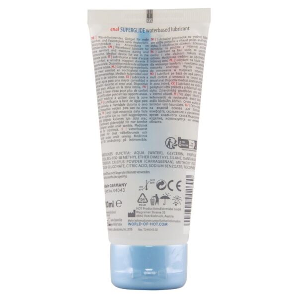 Hot Anal Superglide — Water-Based Lubricant, 100 ml — Anal Lubricants — view 2
