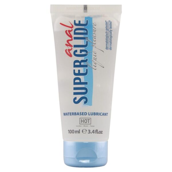 Hot Anal Superglide — Water-Based Lubricant, 100 ml — Anal Lubricants