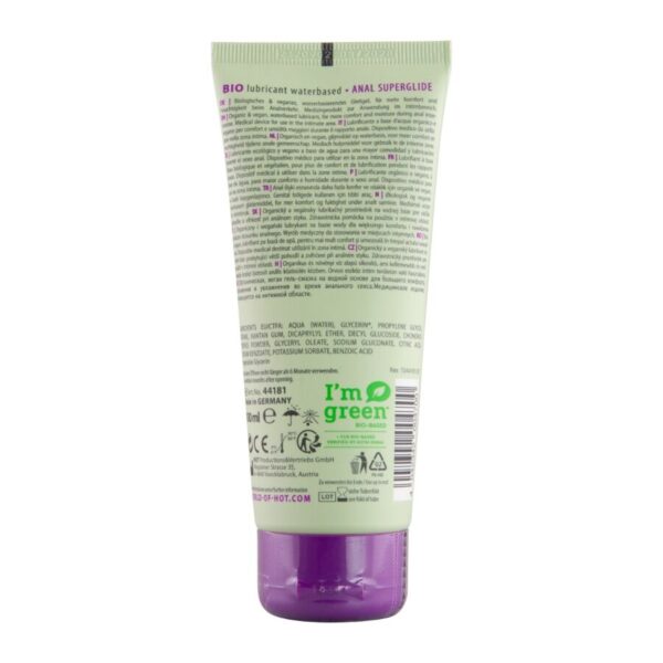 Hot Bio — Anal Lubricant, Vegan, 100 ml — Anal Lubricants — view 2