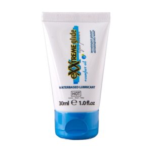 Hot Exxtreme Glide — Anal Lubricant, 30 ml, Water-Based — Anal Lubricants