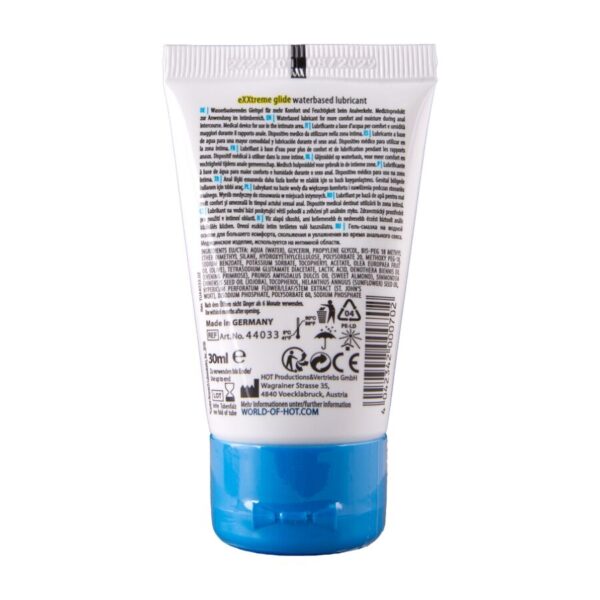 Hot Exxtreme Glide — Anal Lubricant, 30 ml, Water-Based — Anal Lubricants — view 2