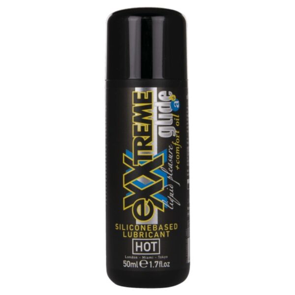 Hot Exxtreme Glide — Anal Lubricant, 50 ml, Silicone-Based — Anal Lubricants
