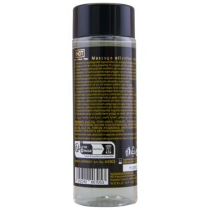 Hot — Massage Oil, 100 ml, Amber Musk Scent — Body Massage Oils — view 2