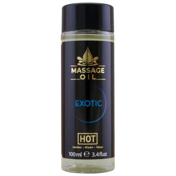 Hot — Massage Oil, 100 ml, Exotic Scent — Body Massage Oils