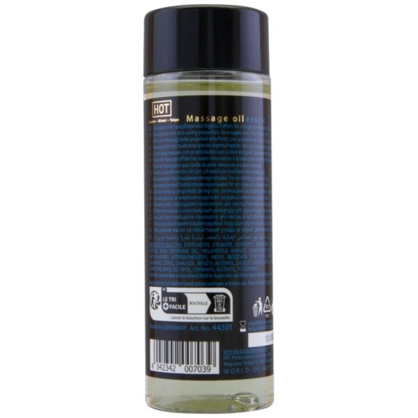 Hot — Massage Oil, 100 ml, Exotic Scent — Body Massage Oils — view 2