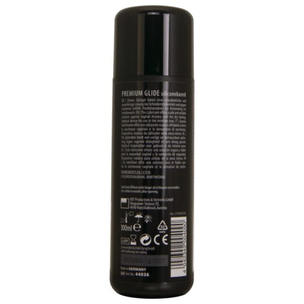 Hot Premium Glide — Silicone-Based Lubricant, 100 ml — Lubes — view 3
