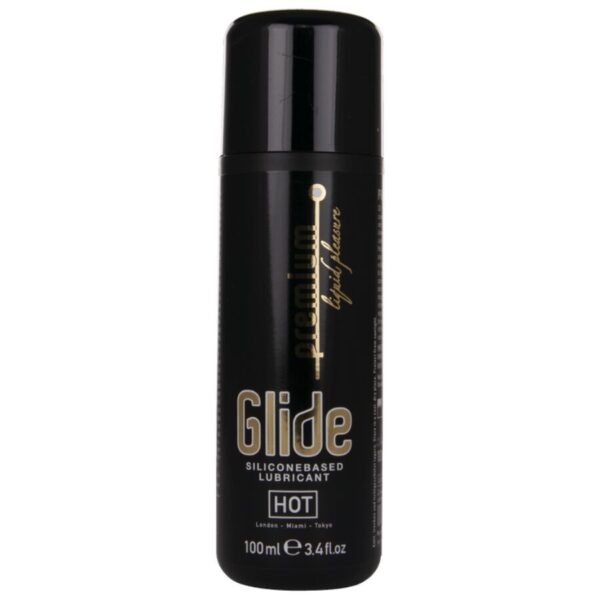 Hot Premium Glide — Silicone-Based Lubricant, 100 ml — Lubes