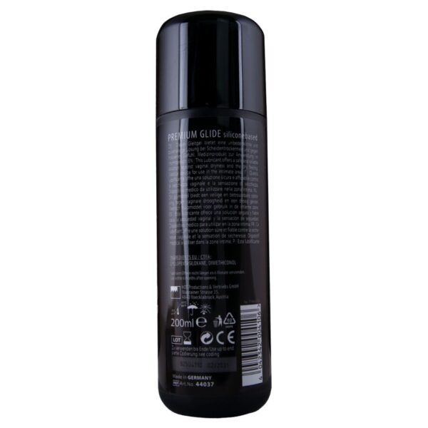 Hot Premium Glide — Silicone-Based Lubricant, 200 ml — Lubes — view 2