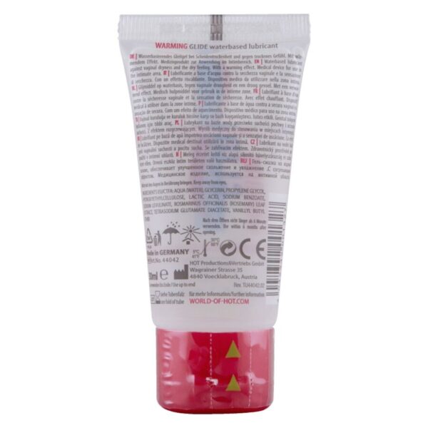 Hot Warming Glide — Water-Based Lubricant, 30 ml — Lubes — view 2