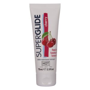 Hot Superglide Cherry — Edible Lube, 75 ml — Flavored Lubricants