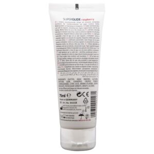 Hot Superglide Raspberry — Edible Lube, 75 ml — Flavored Lubricants — view 2