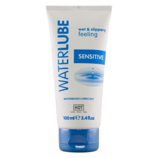 Hot Water Lube Springwater — Water-Based Lubricant, 100 ml — Lubes