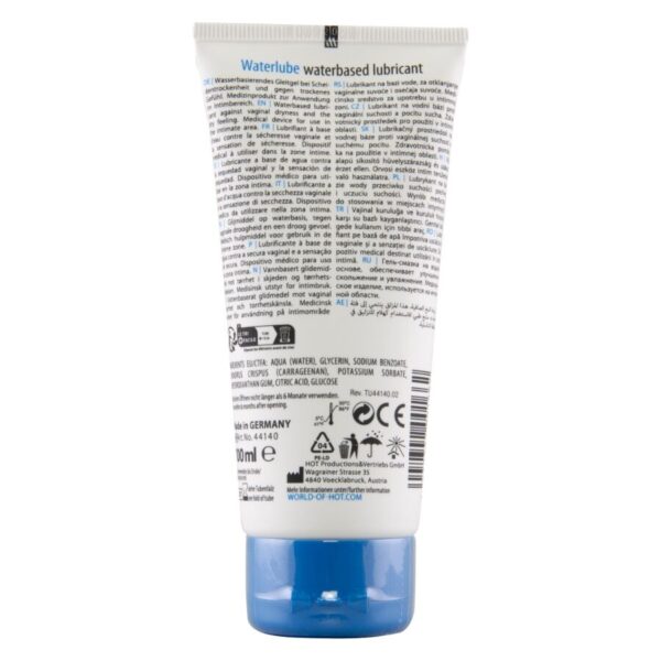 Hot Water Lube Springwater — Water-Based Lubricant, 100 ml — Lubes — view 2