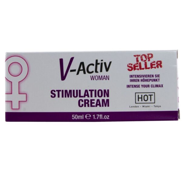 Hot V-Activ — Stimulating Cream, 50 ml — Arousal Gels for Women — view 5