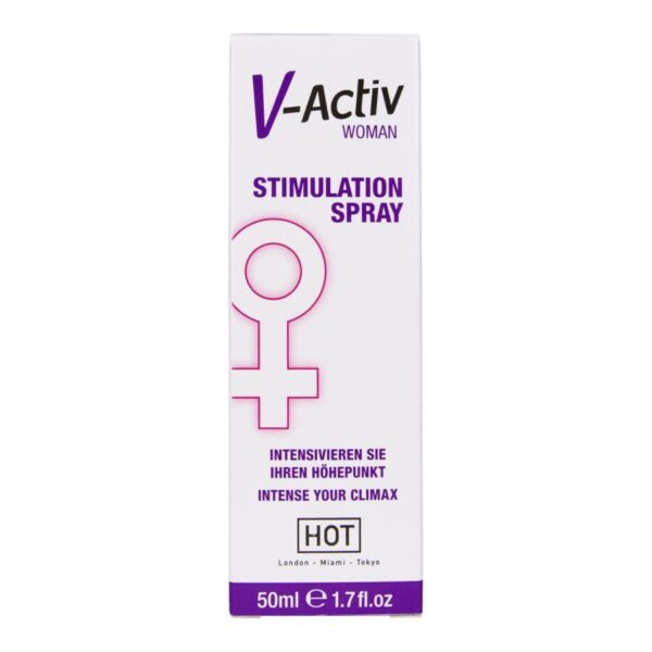 Hot V-Activ — Stimulating Spray, 50 ml — Arousal Gels for Women — view 5