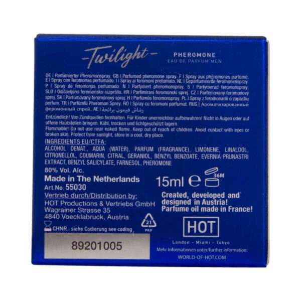 Hot Twilight — Pheromone Cologne, 15 ml — Men's Pheromone Perfumes — view 2