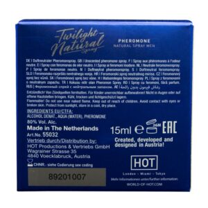 Hot Twilight Natural — Pheromone Cologne, 15 ml, Odourless — Men's Pheromone Perfumes — view 4