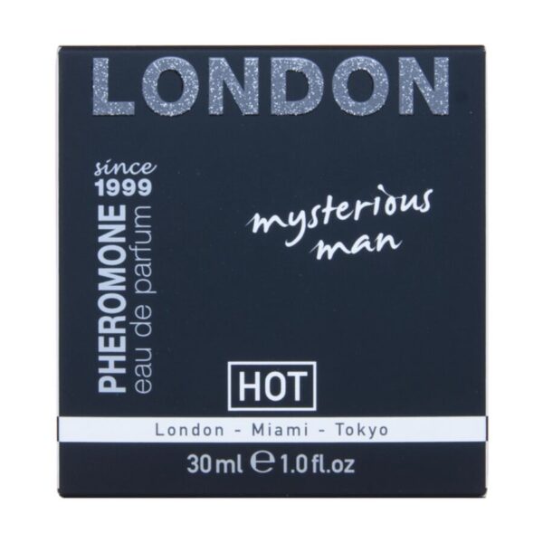 Hot London Mysterious — Pheromone Cologne, 30 ml — Men's Pheromone Perfumes — view 3