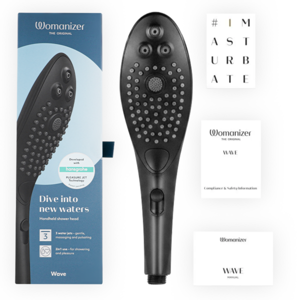 Womanizer Wave — Clitoral Stimulator, Black — Clitoral Stimulators — view 6