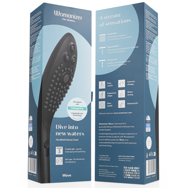 Womanizer Wave — Clitoral Stimulator, Black — Clitoral Stimulators — view 7