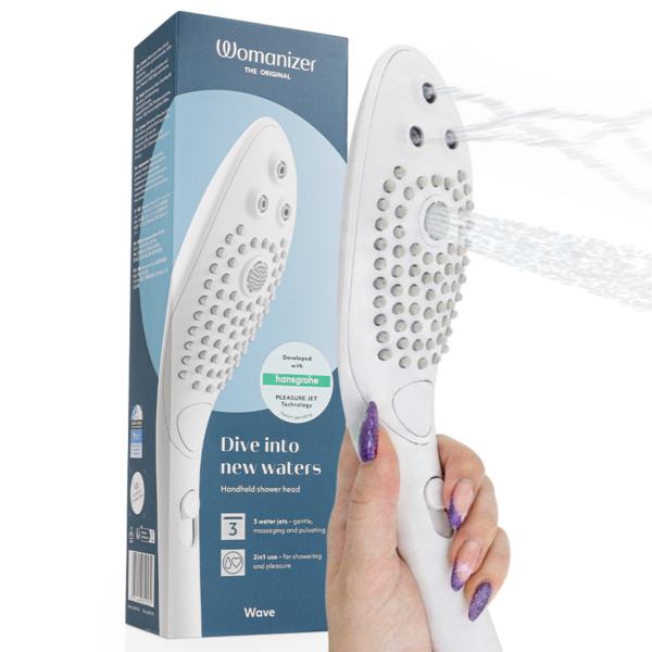 Womanizer Wave — Clitoral Stimulator, White — Clitoral Stimulators