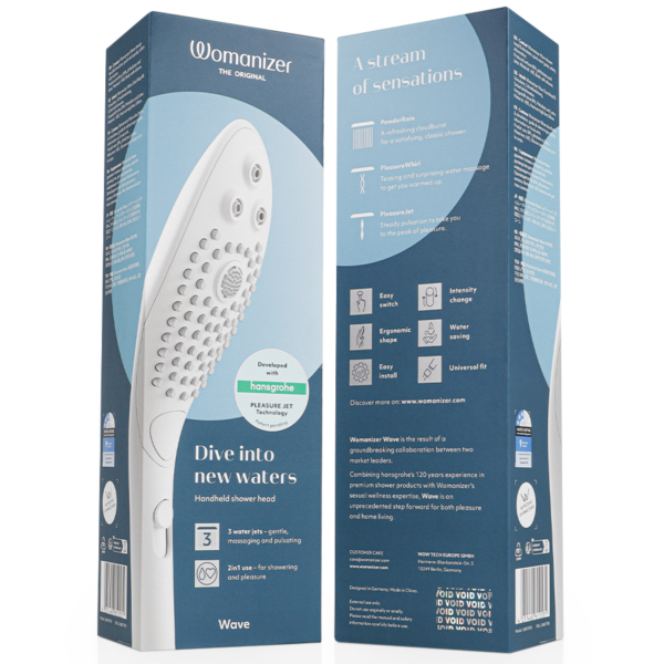 Womanizer Wave — Clitoral Stimulator, White — Clitoral Stimulators — view 7