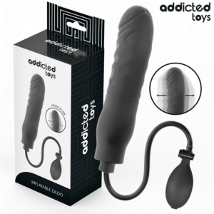 Addicted Toys Model 3 — Inflatable Dildo, Black — Anal