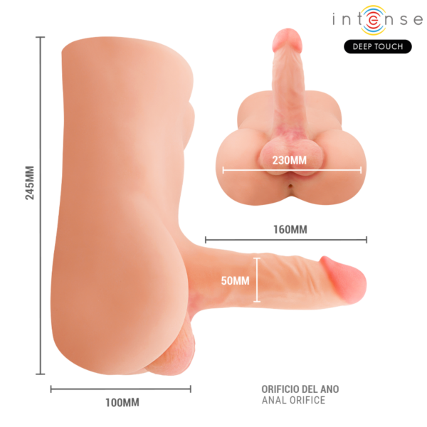 Intense Damien Torso — Thrusting Vibrator, Remote Control — Anal — view 6