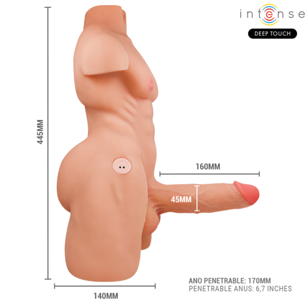 Intense Marty Torso — Thrusting Vibrator, Remote Control — Anal — view 9