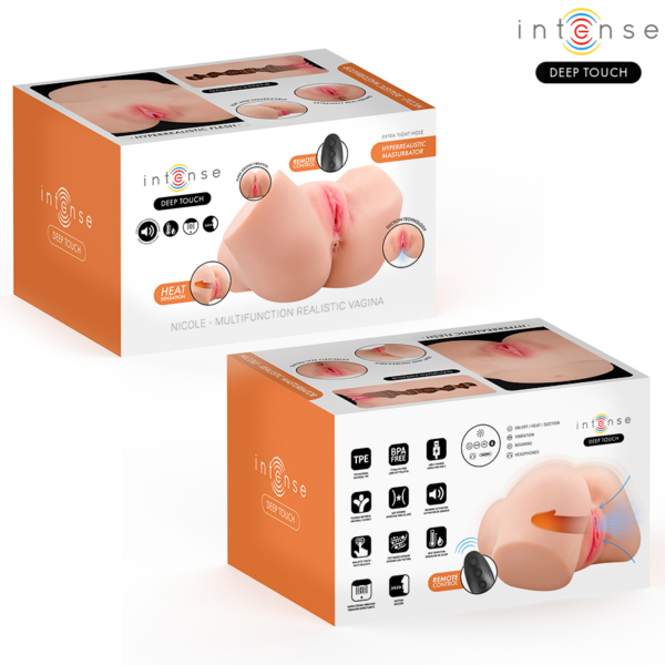 Intense Nicole — Vibrating Masturbator, Heated — Male Masturbators — view 3