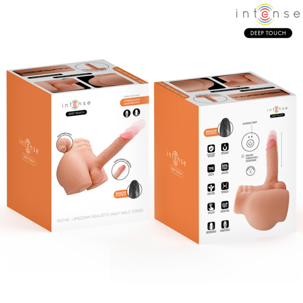Intense Richie Torso — Thrusting Vibrator, Remote Control — Anal — view 2