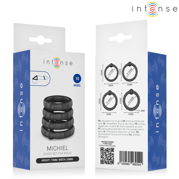 Intense Michiel — Cock Ring Set — Classic Cock Rings — view 6