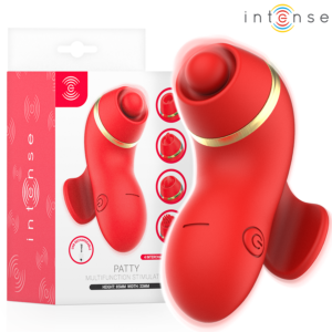 Intense Patty — Clitoral Vibrator, Rechargeable, Red — Clitoral Stimulators