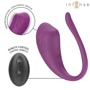 Intense Olivia — Vibrating Egg, Rechargeable, Purple — Clitoral Stimulators — view 2
