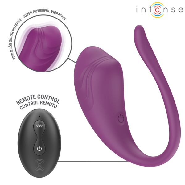 Intense Olivia — Vibrating Egg, Rechargeable, Purple — Clitoral Stimulators — view 2