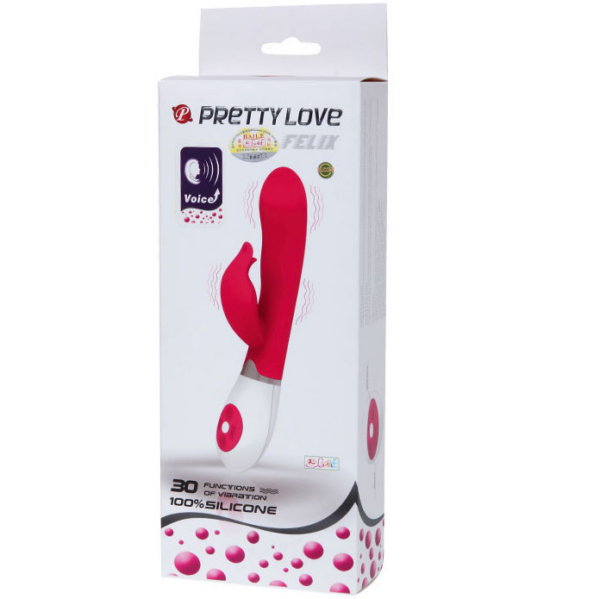 Pretty Love Flirtation Felix — Rabbit Vibrator, Voice Control — Clitoral Stimulators — view 2