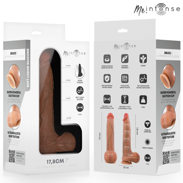 Mr Intense Bruce S — Silicone Dildo 17.8 cm — Anal — view 8