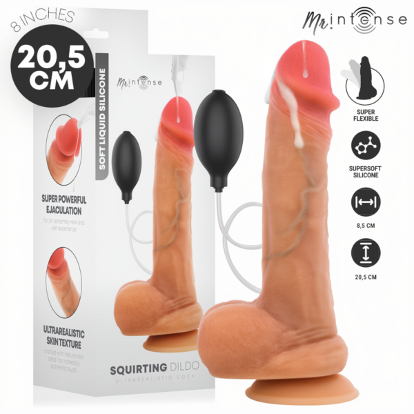 Mr Intense Danny — Ejaculating Dildo, Silicone, 20.5 cm — Anal
