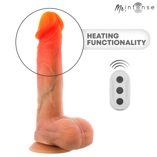 Mr Intense Logan — Realistic Vibrator, Heated, 20 cm — Realistic Vibrators — view 7
