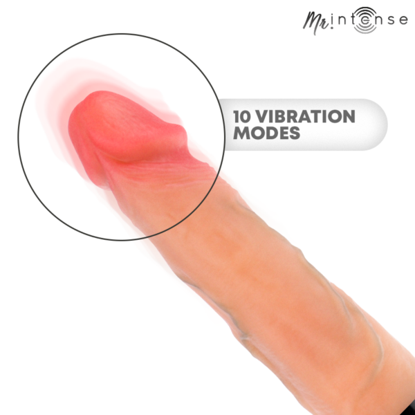 Mr Intense Jean — Realistic Vibrator, Heated, 24 cm — Realistic Vibrators — view 5