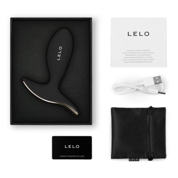 LELO Surfer 2 — Vibrating Butt Plug, App-Controlled, Black — Anal — view 3