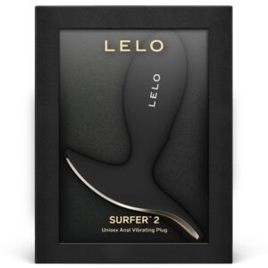 LELO Surfer 2 — Vibrating Butt Plug, App-Controlled, Black — Anal — view 4