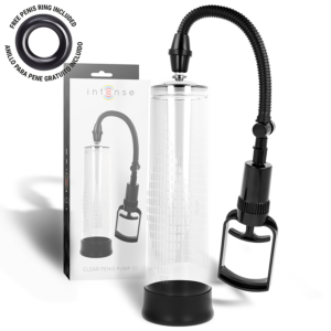 Intense 01 — Penis Pump, Waterproof, Transparent — Penis Accessories