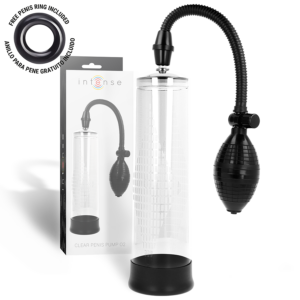Intense 02 — Penis Pump, Waterproof, Transparent — Penis Accessories