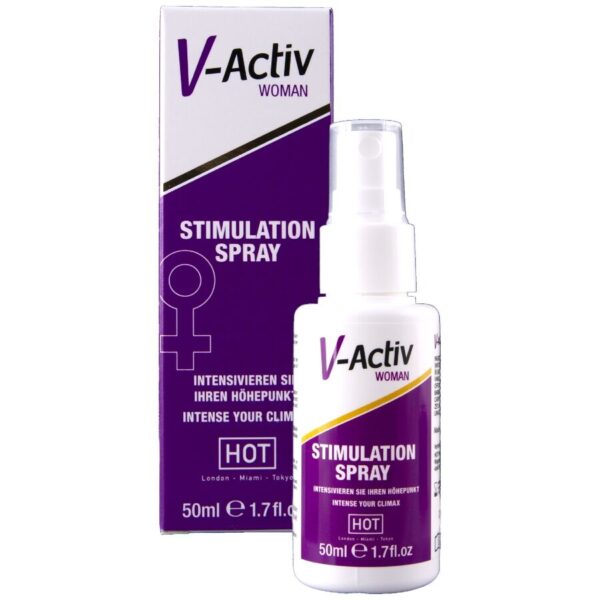 Hot V-Activ — Stimulating Spray, 50 ml — Arousal Gels for Women